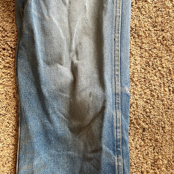 Custom distressed Wrangler jeans - Picture 4 of 12